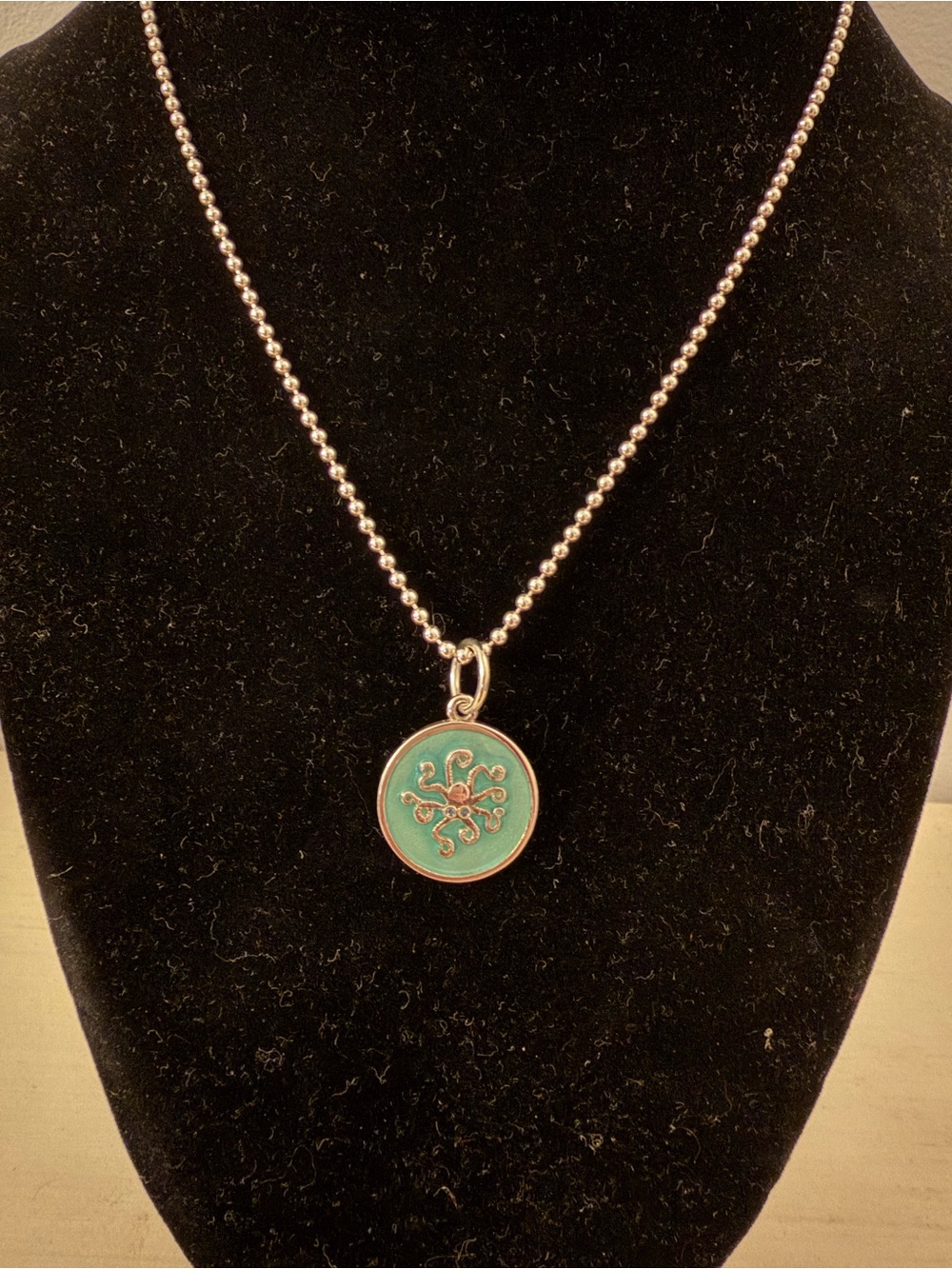 Lola Company Octopus Pendant      CHARM ONLY ( chain sold separate )